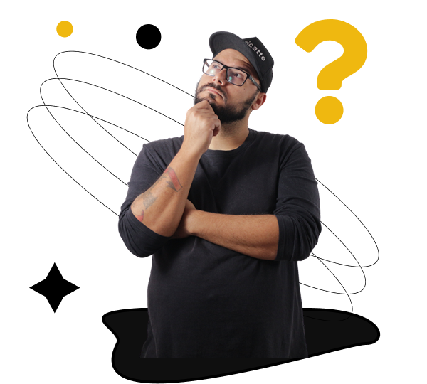 Persona pensando con signo de interrogación